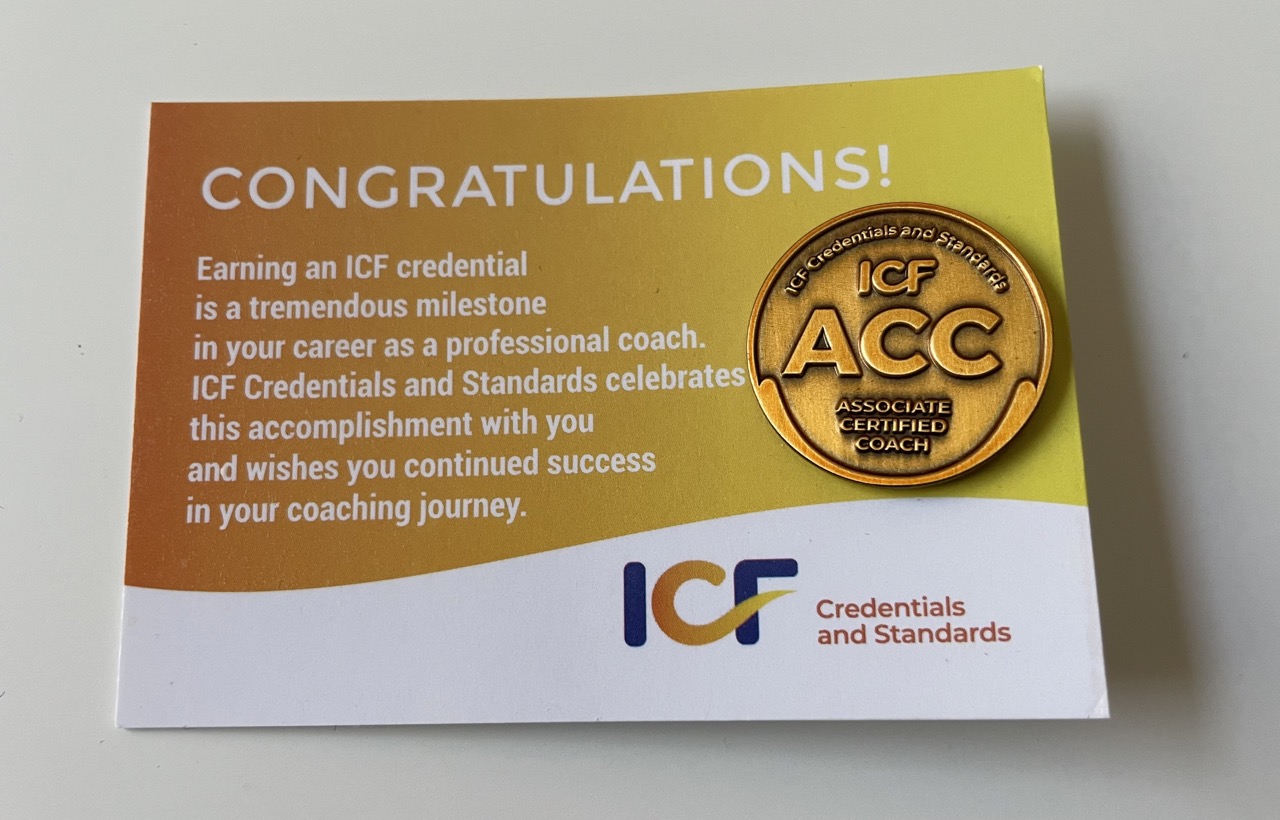 Coaching Accreditation Badge ICF